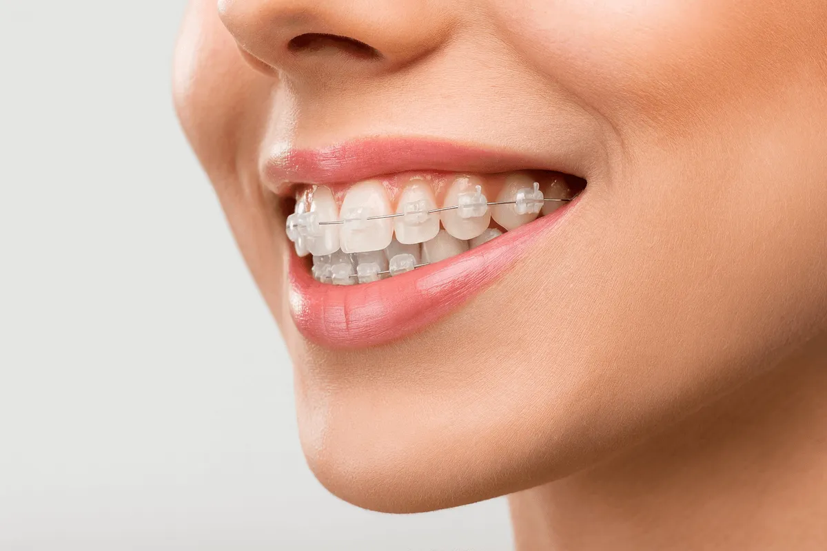 aparat dentar ceramic Timișoara tratament ortodontic