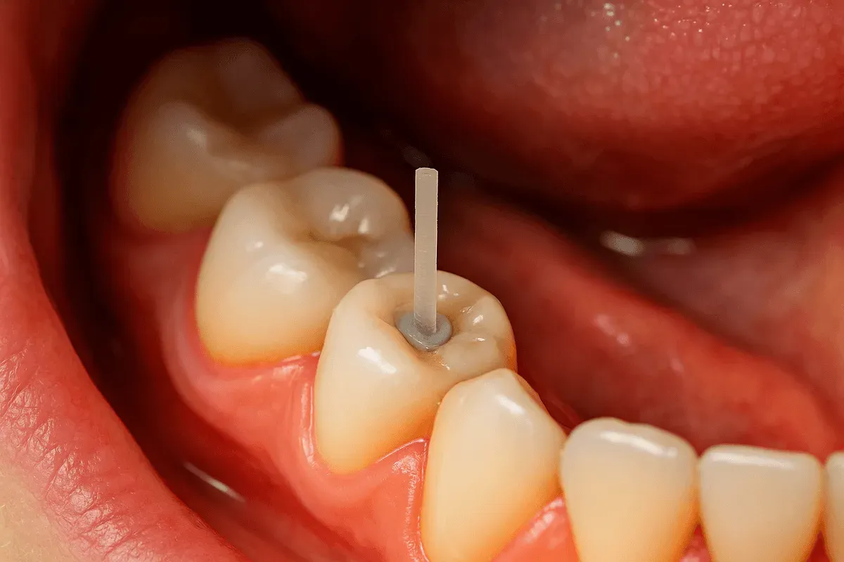 Pivot din fibră de sticlă Timișoara restaurare dentară